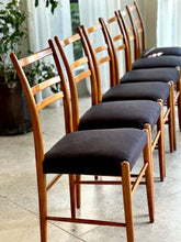 Load image into Gallery viewer, 6 Swedish "Gracell" Chairs by Yngve Ekström - SET