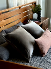 Load image into Gallery viewer, Bed Set by Torrente Furniture | Base, Pedestals & Headboard