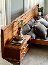 Load image into Gallery viewer, Bed Set by Torrente Furniture | Base, Pedestals & Headboard