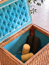 Load image into Gallery viewer, Vintage Wicker Haberdashery Stand