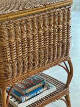 Load image into Gallery viewer, Vintage Wicker Haberdashery Stand