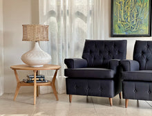 Load image into Gallery viewer, Pair Of Vintage Armchairs