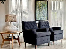 Load image into Gallery viewer, Pair Of Vintage Armchairs