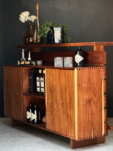 Load image into Gallery viewer, Retro Solid Kiaat Bar/Counter Cabinet