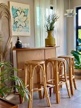 Load image into Gallery viewer, Mid-Century Bar With Copper Footrest