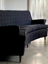 Load image into Gallery viewer, Vintage Four Seater Curved Couch