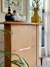 Load image into Gallery viewer, Mid-Century Bar With Copper Footrest