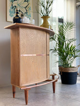 Load image into Gallery viewer, Mid-Century Bar With Copper Footrest