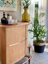 Load image into Gallery viewer, Mid-Century Bar With Copper Footrest