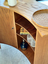 Load image into Gallery viewer, Mid-Century Bar With Copper Footrest