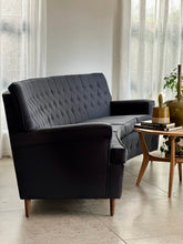Load image into Gallery viewer, Vintage Four Seater Curved Couch