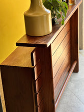 Load image into Gallery viewer, Retro Solid Kiaat Bar/Counter Cabinet
