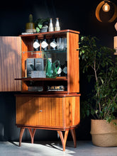 Load image into Gallery viewer, Mid- Century Mahogany Drinks Cabinet