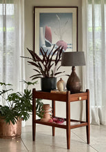 Load image into Gallery viewer, Two-Tier Side Table with a Drawer