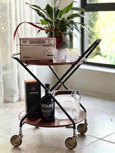 Load image into Gallery viewer, Retro Foldable Drinks Trolley