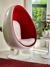 Load image into Gallery viewer, Retro Swivel Egg Chair