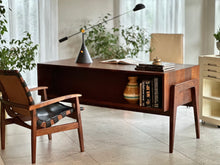 Load image into Gallery viewer, Solid Imbuia Desk Designed by E.E. Meyer