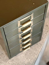 Load image into Gallery viewer, Vintage Grey Table Top Drawers