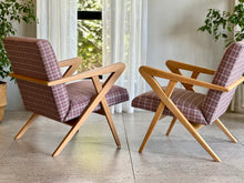 Load image into Gallery viewer, Pair of MCM Occasional Armchairs