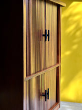 Load image into Gallery viewer, Tambour Door Cabinet – Drinks/Storage/ Media Cabinet