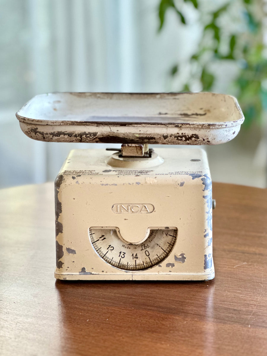 スイス INCA ヴィンテージ キッチンスケール Vintage INCA Scale – RE-TREND