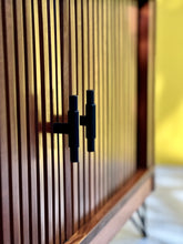 Load image into Gallery viewer, Tambour Door Cabinet – Drinks/Storage/ Media Cabinet