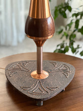 Load image into Gallery viewer, Retro Lamp with Brass Accents