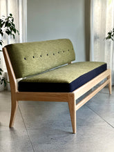 Load image into Gallery viewer, Mid-Century Oak Couch