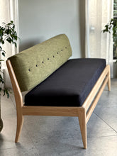 Load image into Gallery viewer, Mid-Century Oak Couch