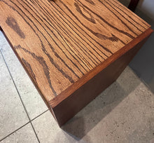 Load image into Gallery viewer, red oak top of one cabinet