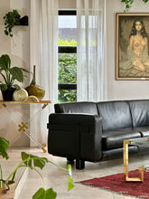 Load image into Gallery viewer, Rare Sofa Set - Couch & Armchair in Leather - Luigi Caccia Dominioni For Azucena