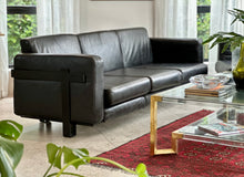 Load image into Gallery viewer, Rare Sofa Set - Couch & Armchair in Leather - Luigi Caccia Dominioni For Azucena