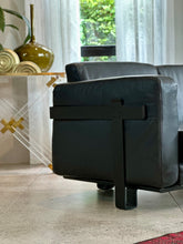 Load image into Gallery viewer, Rare Sofa Set - Couch & Armchair in Leather - Luigi Caccia Dominioni For Azucena