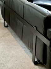 Load image into Gallery viewer, Rare Sofa Set - Couch & Armchair in Leather - Luigi Caccia Dominioni For Azucena
