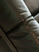 Load image into Gallery viewer, Rare Sofa Set - Couch & Armchair in Leather - Luigi Caccia Dominioni For Azucena