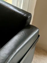 Load image into Gallery viewer, Rare Sofa Set - Couch & Armchair in Leather - Luigi Caccia Dominioni For Azucena