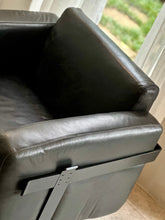 Load image into Gallery viewer, Rare Sofa Set - Couch & Armchair in Leather - Luigi Caccia Dominioni For Azucena