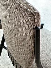 Load image into Gallery viewer, Set of Six Retro Steel & Fabric Chairs