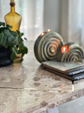 Load image into Gallery viewer, Mid-Century Modernist, Travertine Coffee Table