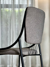 Load image into Gallery viewer, Set of Six Retro Steel & Fabric Chairs