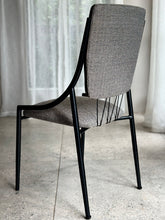 Load image into Gallery viewer, Set of Six Retro Steel & Fabric Chairs