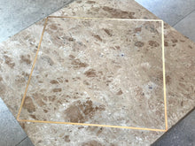 Load image into Gallery viewer, Mid-Century Modernist, Travertine Coffee Table