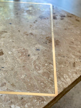 Load image into Gallery viewer, Mid-Century Modernist, Travertine Coffee Table