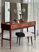 Load image into Gallery viewer, Dresser & Stool (Swivel & Tilt Mirrors)