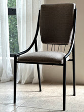 Load image into Gallery viewer, Set of Six Retro Steel & Fabric Chairs