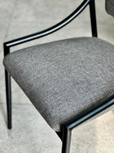 Load image into Gallery viewer, Set of Six Retro Steel & Fabric Chairs