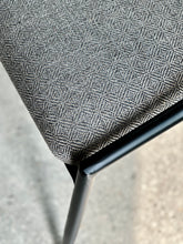 Load image into Gallery viewer, Set of Six Retro Steel & Fabric Chairs