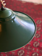 Load image into Gallery viewer, Vintage Green Metal Pendant