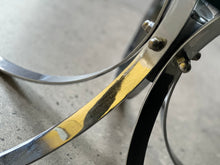 Load image into Gallery viewer, Circular Chromed & Glass Top Coffee Table