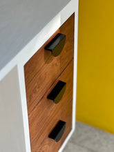 Load image into Gallery viewer, Reimagined Modernist Desk with Six Drawers